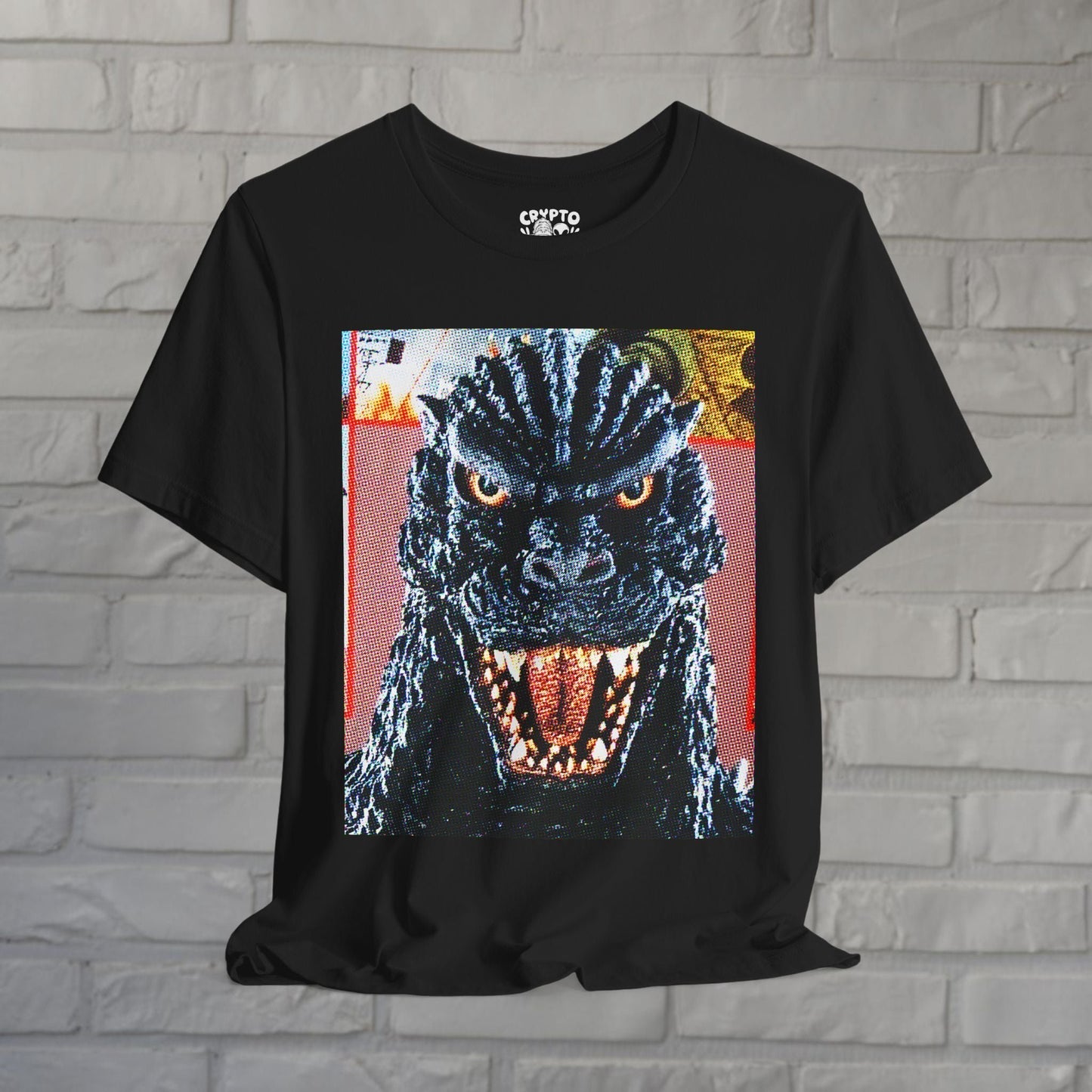 T-Shirt - Godzilla Shirt | Horror, Retro & Vintage | Unisex Shirt, Ladies Tee, Tank Top, Long Sleeve, Sweatshirt, Hoodie from Crypto Zoo Tees