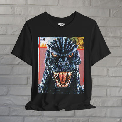 T-Shirt - Godzilla Shirt | Horror, Retro & Vintage | Unisex Shirt, Ladies Tee, Tank Top, Long Sleeve, Sweatshirt, Hoodie from Crypto Zoo Tees