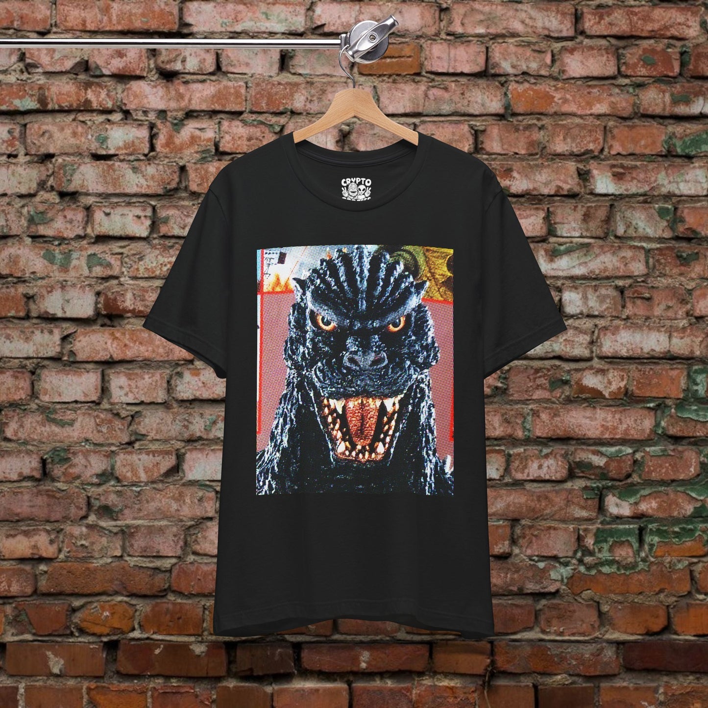 T-Shirt - Godzilla Shirt | Horror, Retro & Vintage | Unisex Shirt, Ladies Tee, Tank Top, Long Sleeve, Sweatshirt, Hoodie from Crypto Zoo Tees