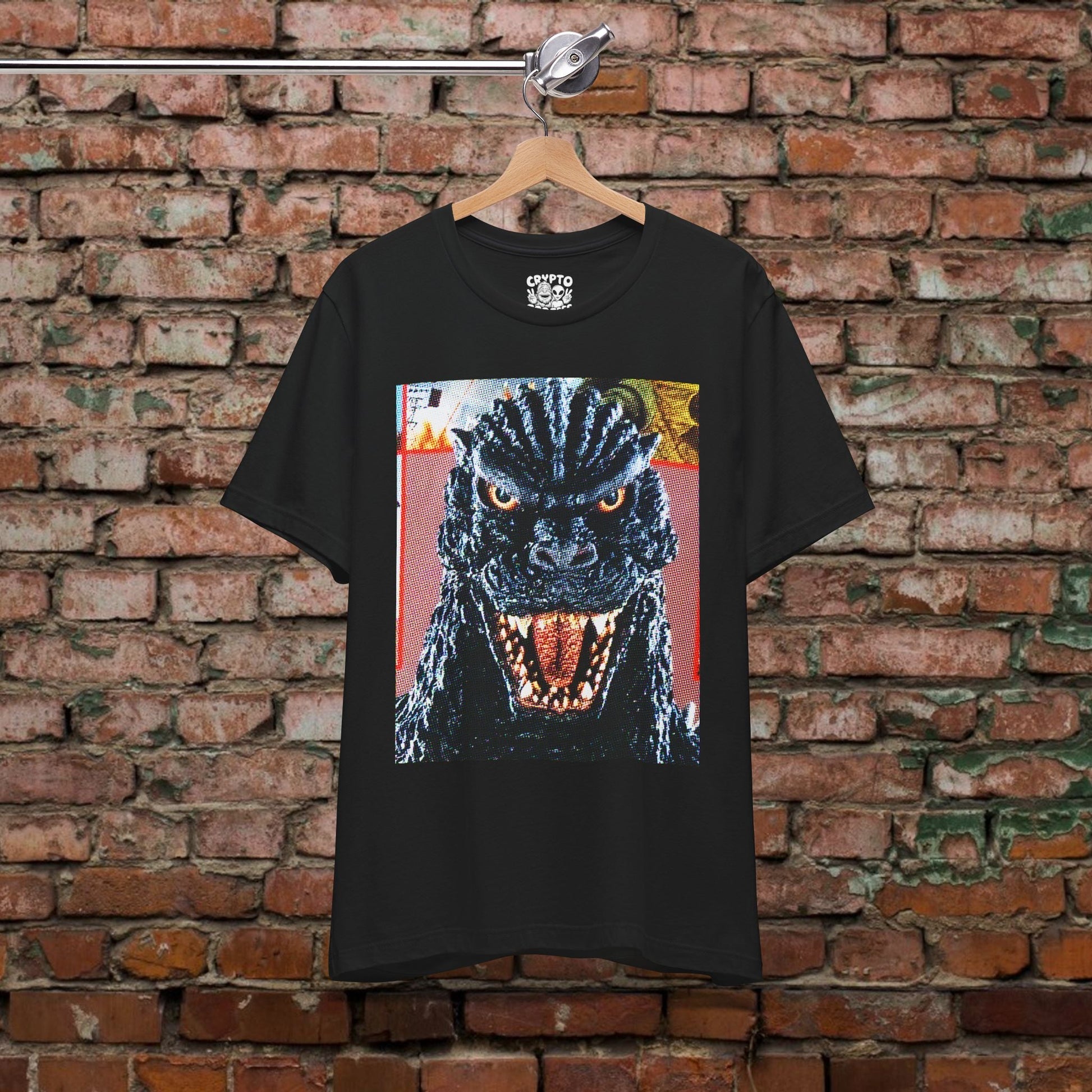 T-Shirt - Godzilla Shirt | Horror, Retro & Vintage | Unisex Shirt, Ladies Tee, Tank Top, Long Sleeve, Sweatshirt, Hoodie from Crypto Zoo Tees