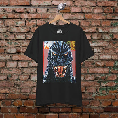T-Shirt - Godzilla Shirt | Horror, Retro & Vintage | Unisex Shirt, Ladies Tee, Tank Top, Long Sleeve, Sweatshirt, Hoodie from Crypto Zoo Tees