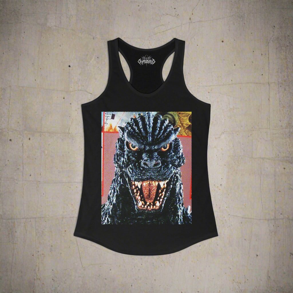 T-Shirt - Godzilla Shirt | Horror, Retro & Vintage | Unisex Shirt, Ladies Tee, Tank Top, Long Sleeve, Sweatshirt, Hoodie from Crypto Zoo Tees