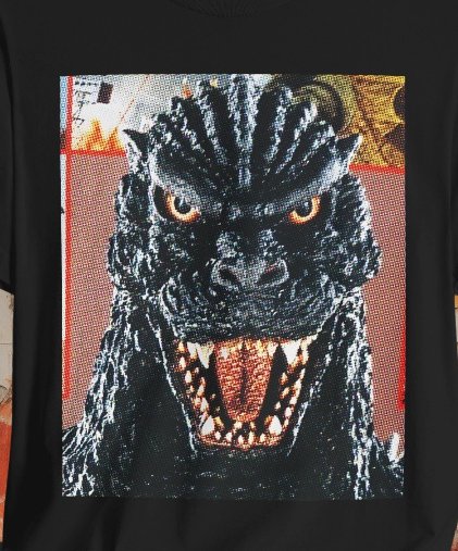 T-Shirt - Godzilla Shirt | Retro Vintage Monster Movie Tee | Bella + Canvas Unisex T-shirt from Crypto Zoo Tees