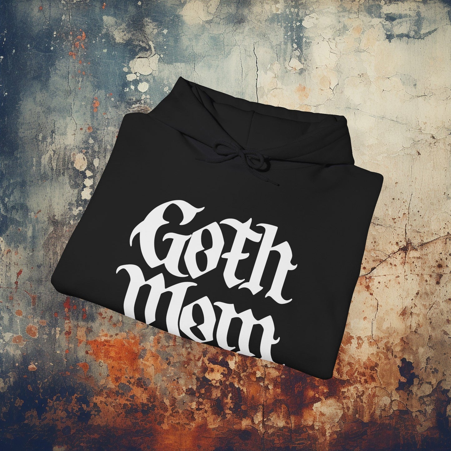 Hoodie - Goth Mom | People | Tattoo Culture | Hoodie | Hooded Sweatshirt from Crypto Zoo Tees