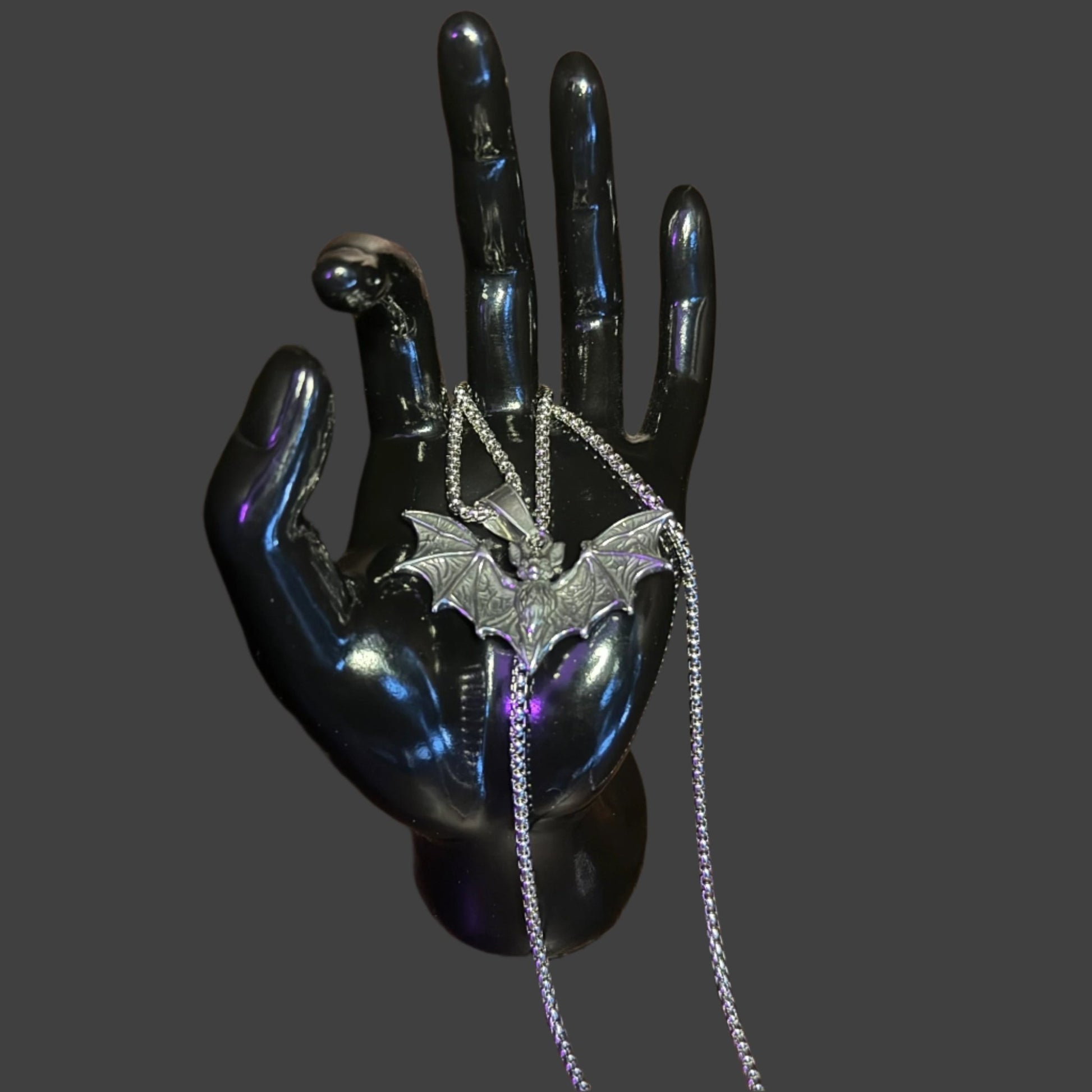  - Gothic Bat Necklace | Jewelry, Necklace | Bats, Horror | Goth/Gothic from Crypto Zoo Tees