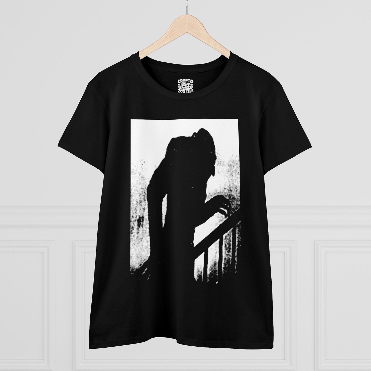 T - Shirt - Gothic Nosferatu Vampire | Women's T - Shirt | Cotton Tee from Crypto Zoo Tees