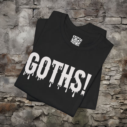 T-Shirt - Goths! | Goth Fashion | Bella + Canvas Unisex T-shirt from Crypto Zoo Tees