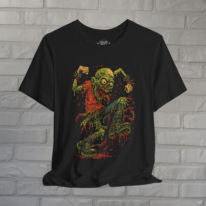 T-Shirt - Grindcore Zombie Gore | Unisex T-shirt (Bella+Canvas 3001) | Horror, Skulls &amp; Skeletons | Punk, Metal from Crypto Zoo Tees