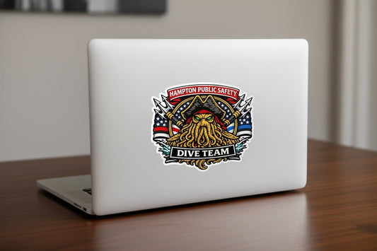 Paper products - Hampton Dive Team Decal from Crypto Zoo Tees