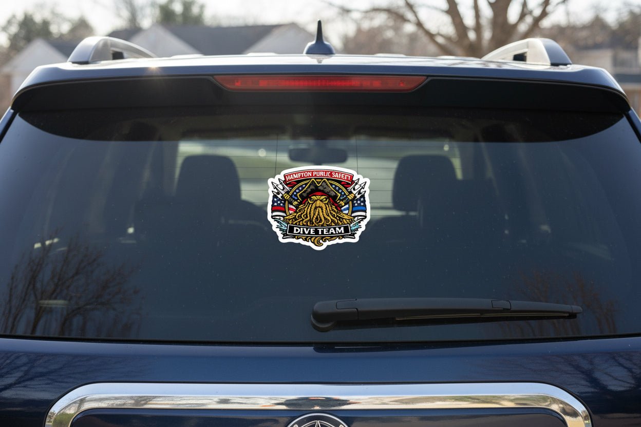 Paper products - Hampton Dive Team Decal from Crypto Zoo Tees