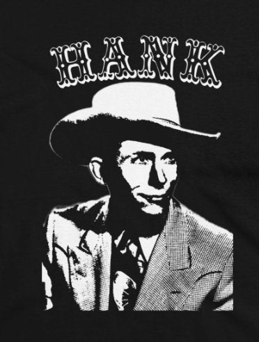 T-Shirt - Hank Williams Ladies Tee | Women's T-Shirt | Cotton Tee from Crypto Zoo Tees