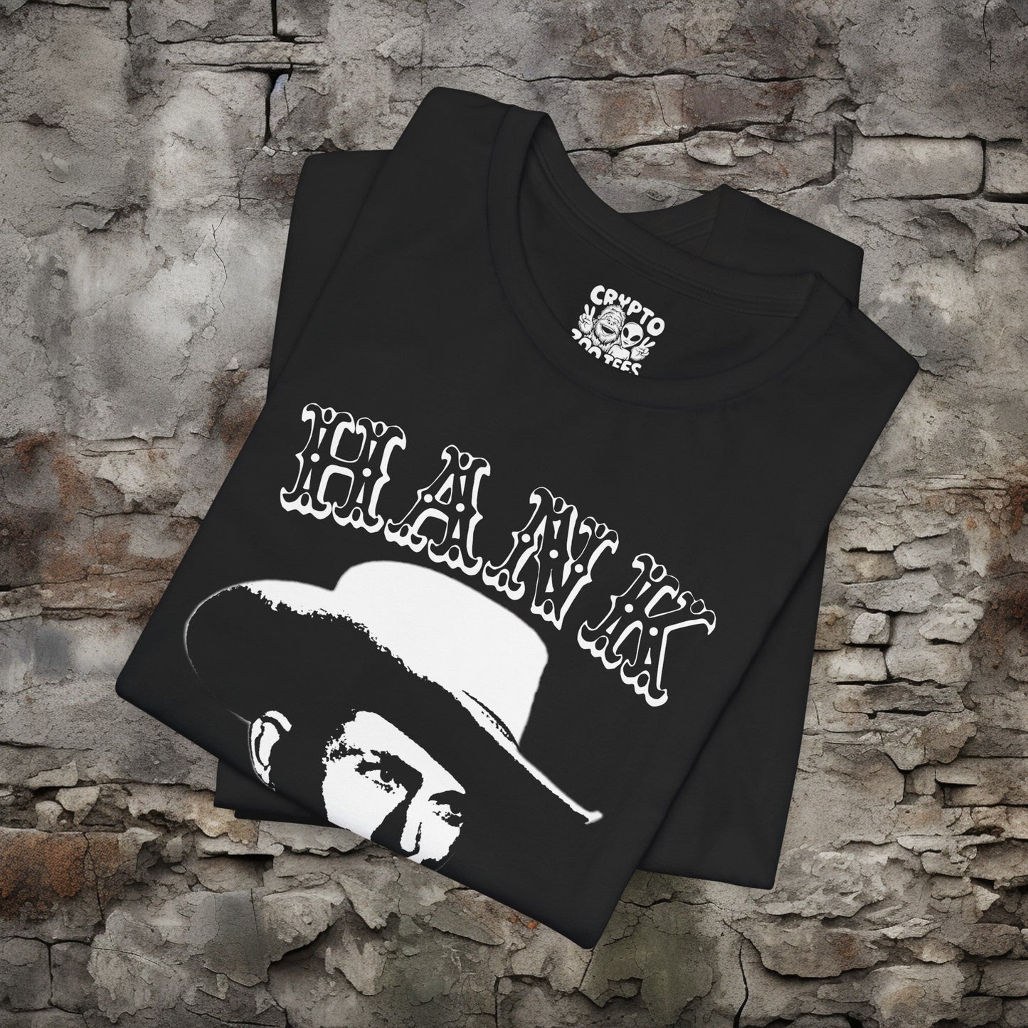 T-Shirt - Hank Williams Tee | Bella + Canvas Unisex T-shirt from Crypto Zoo Tees