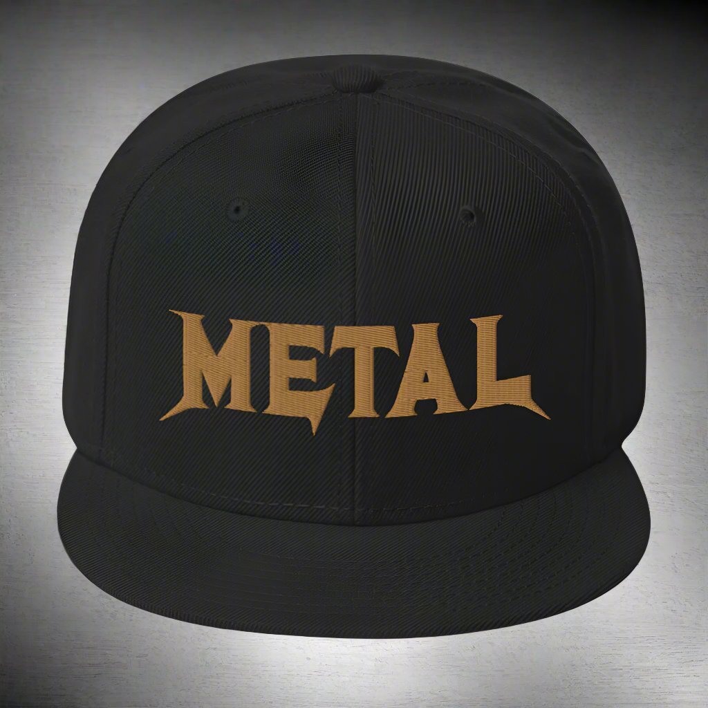  - Heavy Metal | Snapback Hat Ball Cap from Crypto Zoo Tees