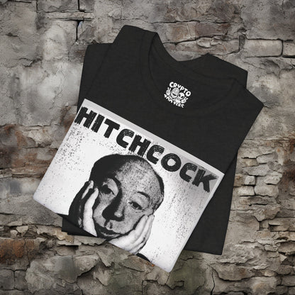 T-Shirt - Hitchcock | Classic Horror Movie and TV | Bella + Canvas Unisex T-shirt from Crypto Zoo Tees