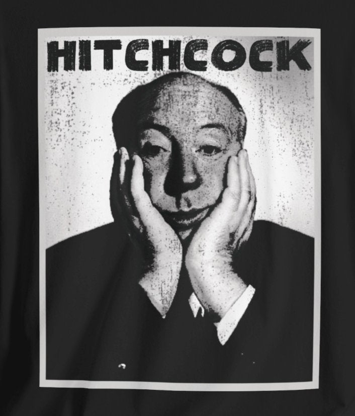 T-Shirt - Hitchcock | Classic Horror Movie and TV | Bella + Canvas Unisex T-shirt from Crypto Zoo Tees