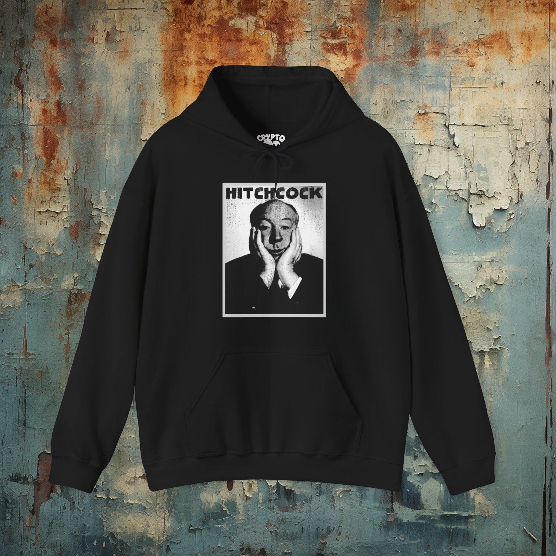 Hoodie - Hitchcock | Classic Horror Movie and TV | Hoodie | Hooded Sweatshirt from Crypto Zoo Tees