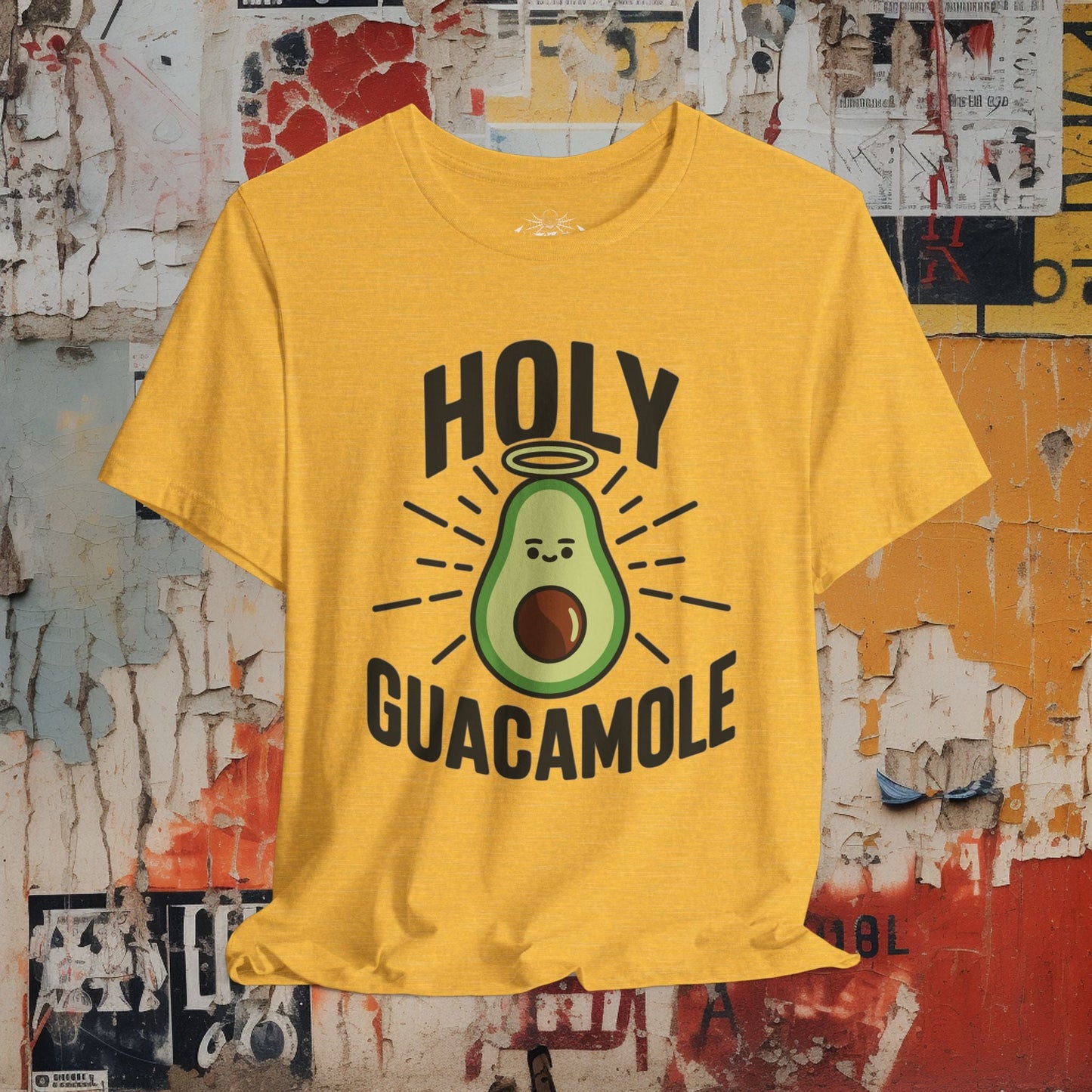 T-Shirt - Holy Guacamole T-Shirt | Unisex T-shirt | Funny, Food & Drink | Avocado from Crypto Zoo Tees