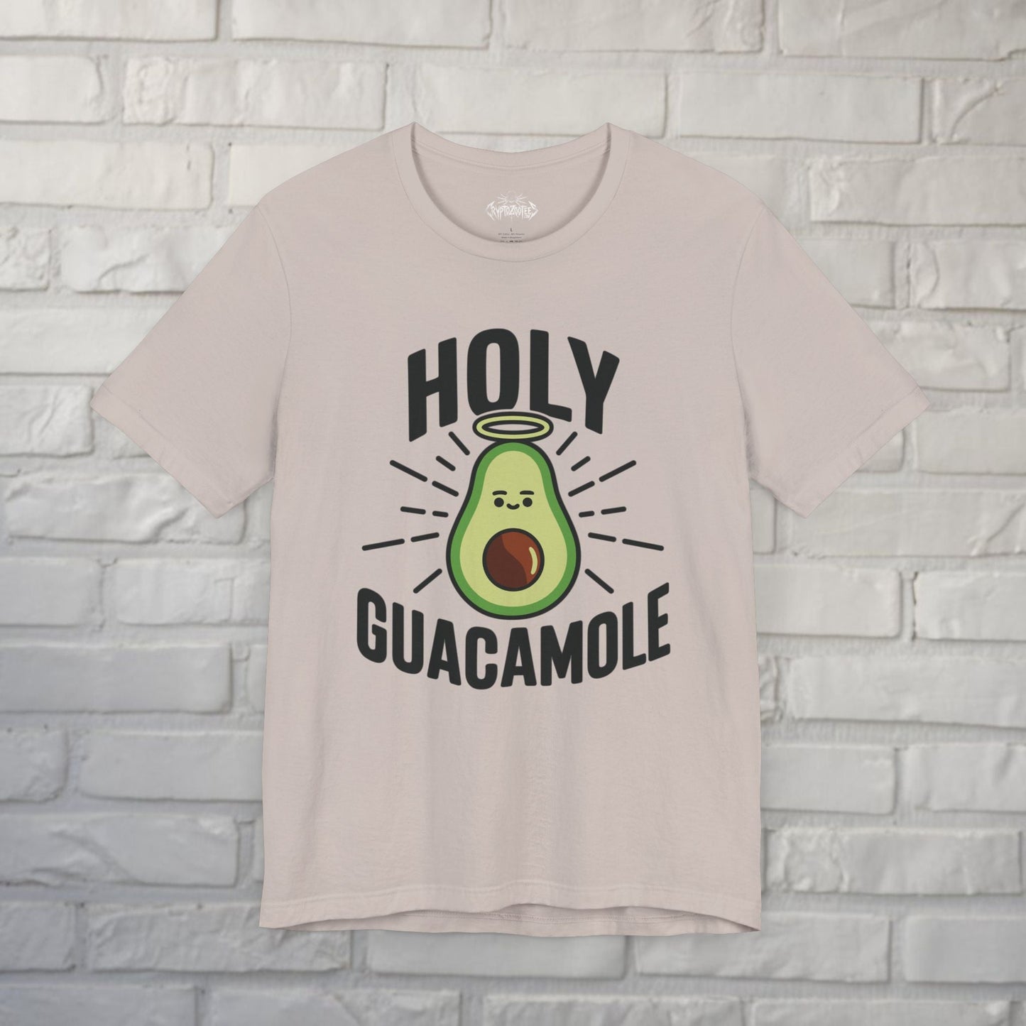 T-Shirt - Holy Guacamole T-Shirt | Unisex T-shirt | Funny, Food & Drink | Avocado from Crypto Zoo Tees