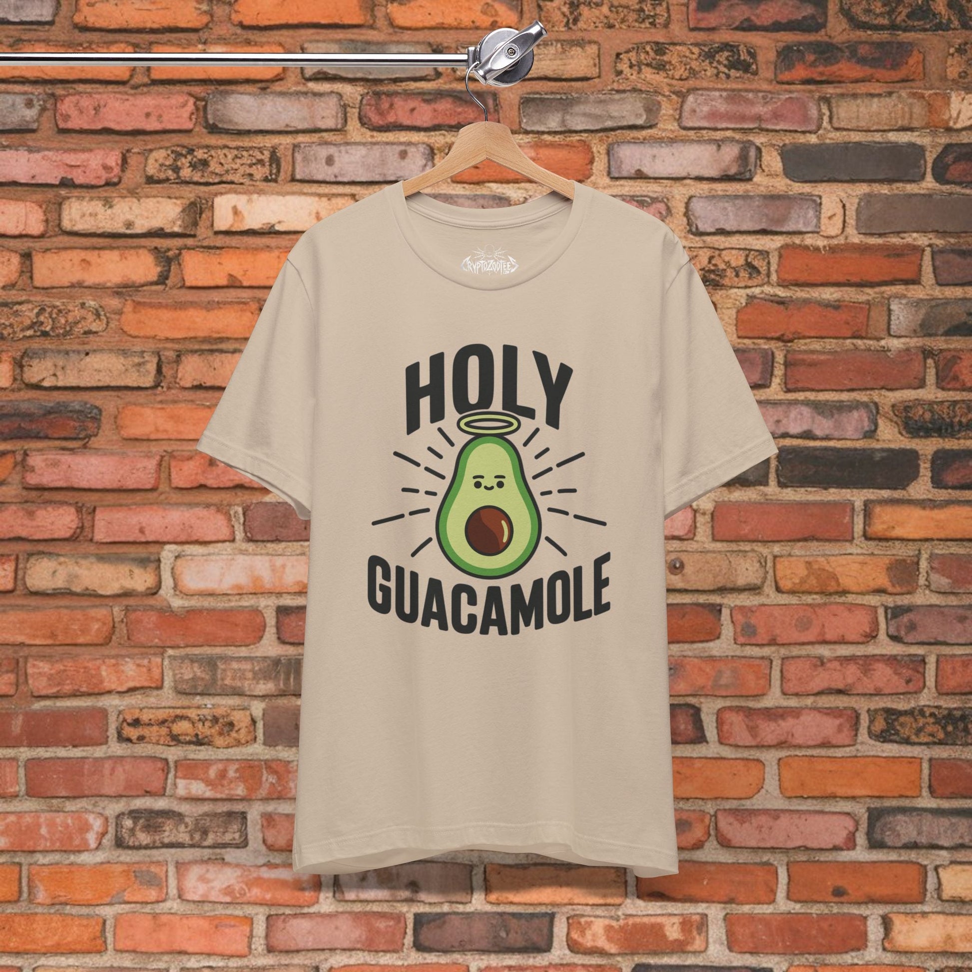 T-Shirt - Holy Guacamole T-Shirt | Unisex T-shirt | Funny, Food & Drink | Avocado from Crypto Zoo Tees