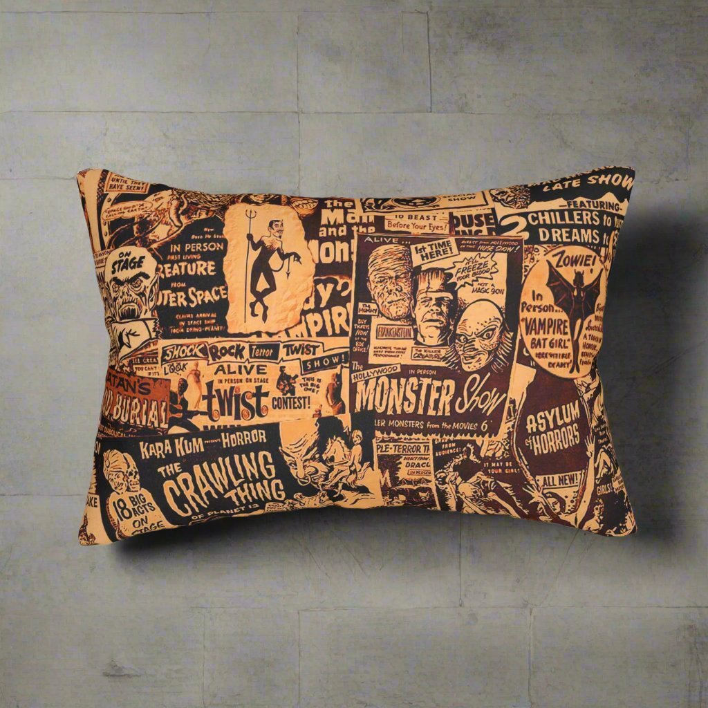 Horror throw pillows best sale