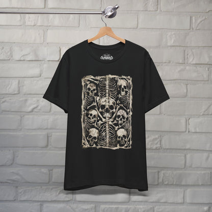 T-Shirt - Horror Skeleton T-Shirt | Unisex T-Shirt | Skulls & Skeletons, Horror | Gothic, Metal from Crypto Zoo Tees