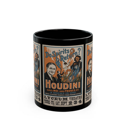 Mug - Houdini - Do Spirits Return - Show | 11oz Coffee Mug | Cup from Crypto Zoo Tees