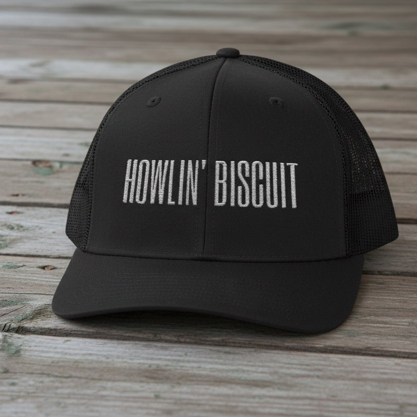 Hats - Howlin Biscuit Hat | Trucker Cap | Music, Retro & Vintage | Rockabilly from Crypto Zoo Tees