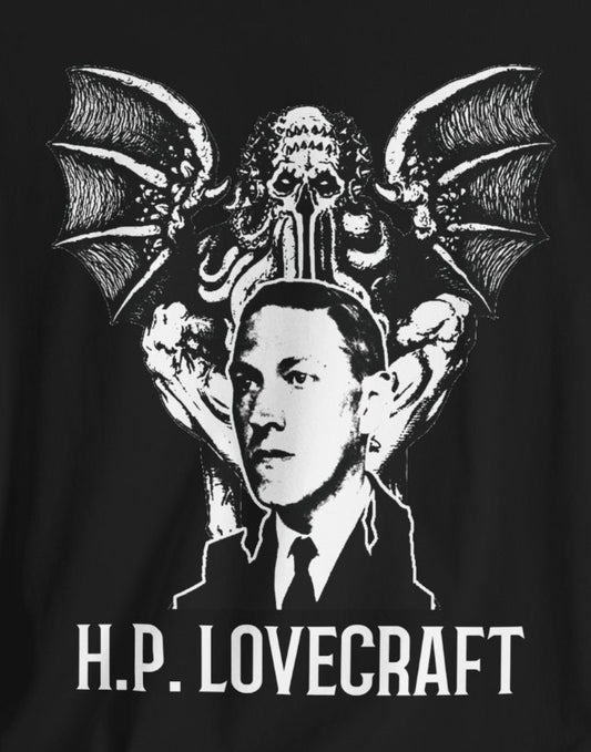 T-Shirt - H.P. Lovecraft Cthulhu | Bella + Canvas Unisex T-shirt from Crypto Zoo Tees