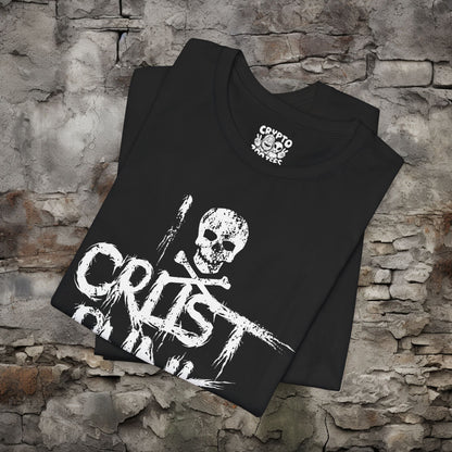 T-Shirt - I Skull (Love) Crust Punk Tee | Unisex T-shirt | Punk, Gothic | Edgy, Grunge from Crypto Zoo Tees