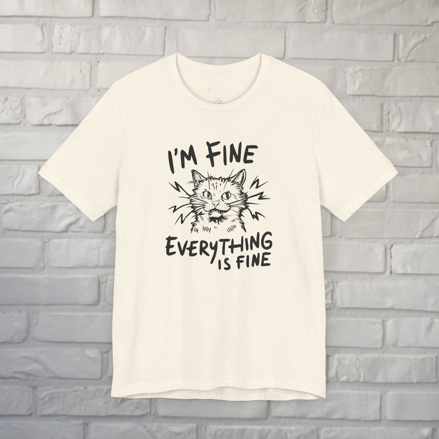 T-Shirt - I'm Fun Everything Is Fine T-Shirt | Unisex T-shirt | Funny, Cats | Humor from Crypto Zoo Tees