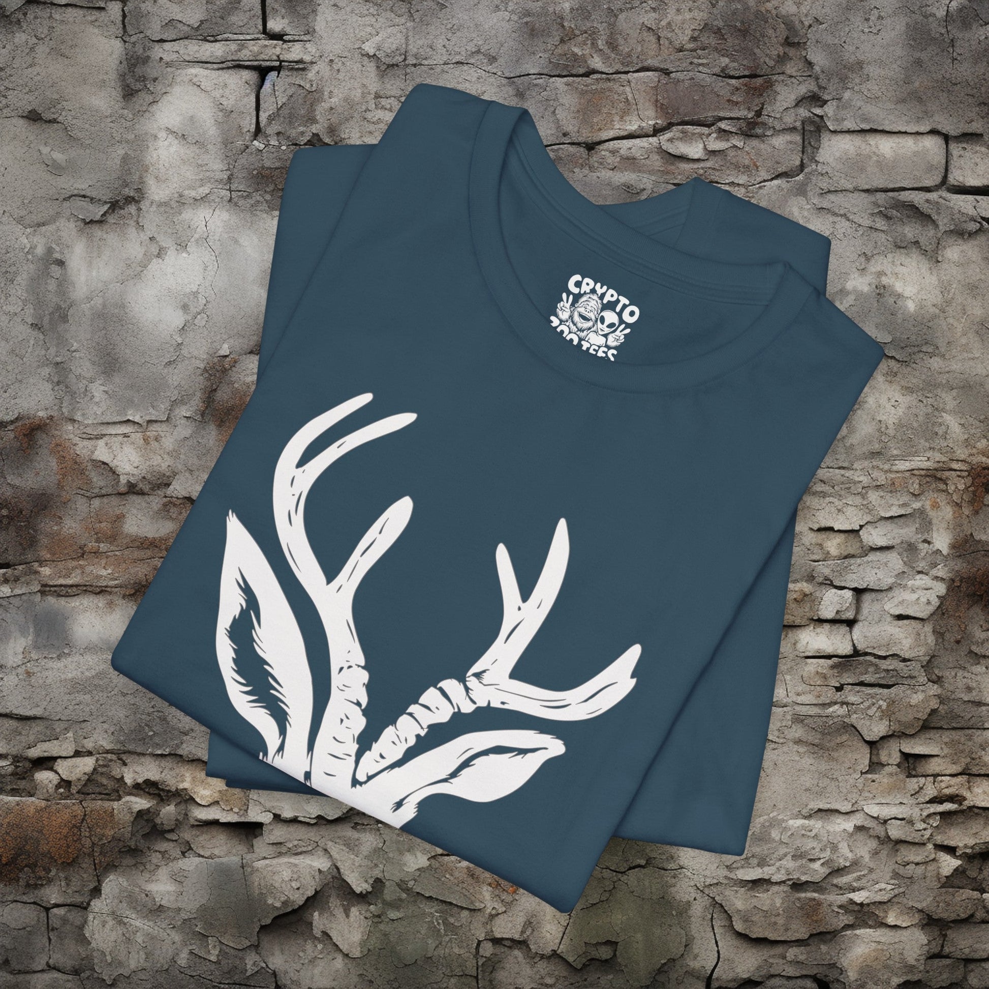 T-Shirt - Jackelope Cryptid Cryptozoology | Bella + Canvas Unisex T-shirt from Crypto Zoo Tees