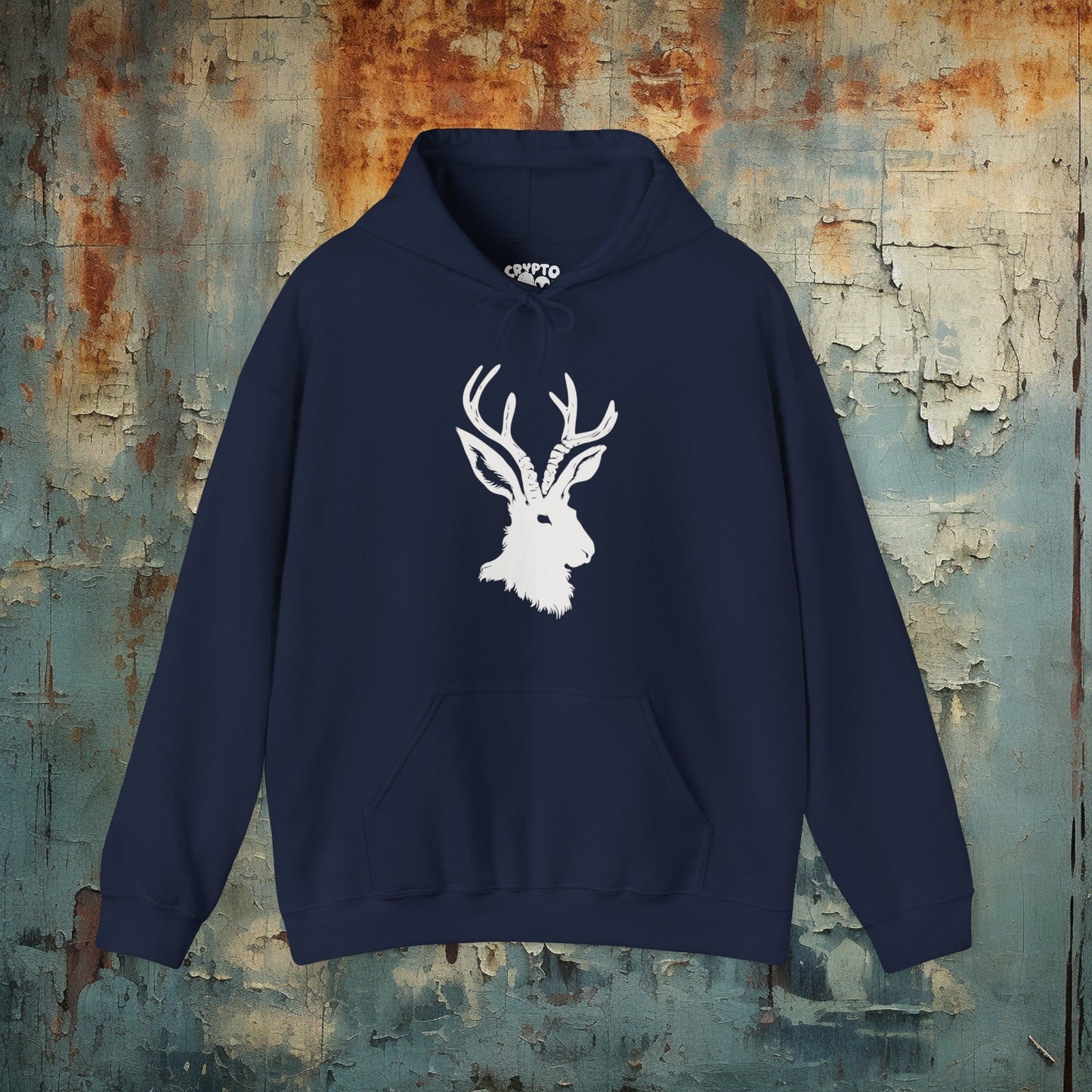 Hoodie - Jackelope | Hoodie | Hooded Sweatshirt from Crypto Zoo Tees