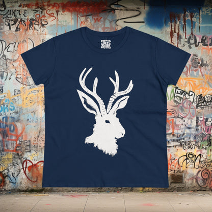 T-Shirt - Jackelope | Women's T-Shirt | Cotton Tee from Crypto Zoo Tees