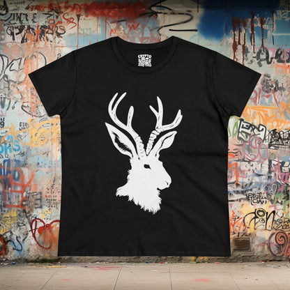 T-Shirt - Jackelope | Women's T-Shirt | Cotton Tee from Crypto Zoo Tees