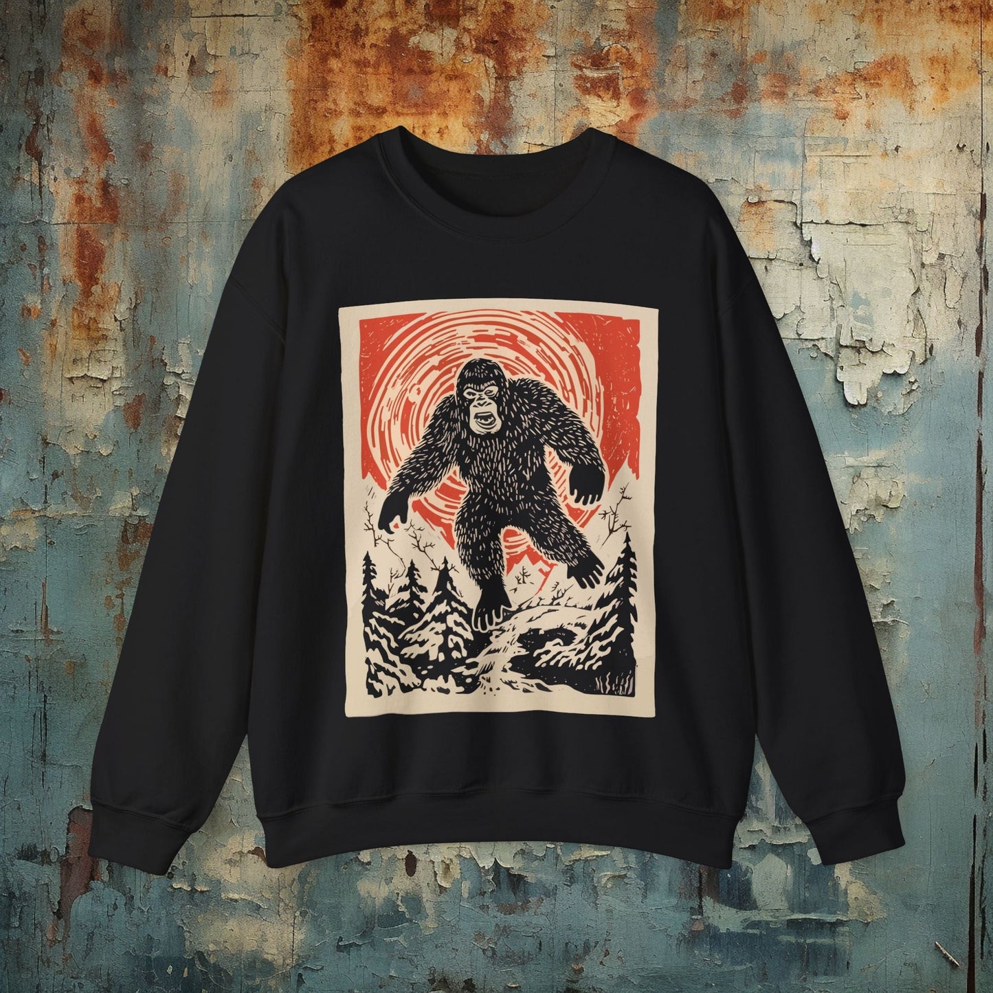 Sweatshirt - japanese bigfoot Sweatshirt from Crypto Zoo Tees