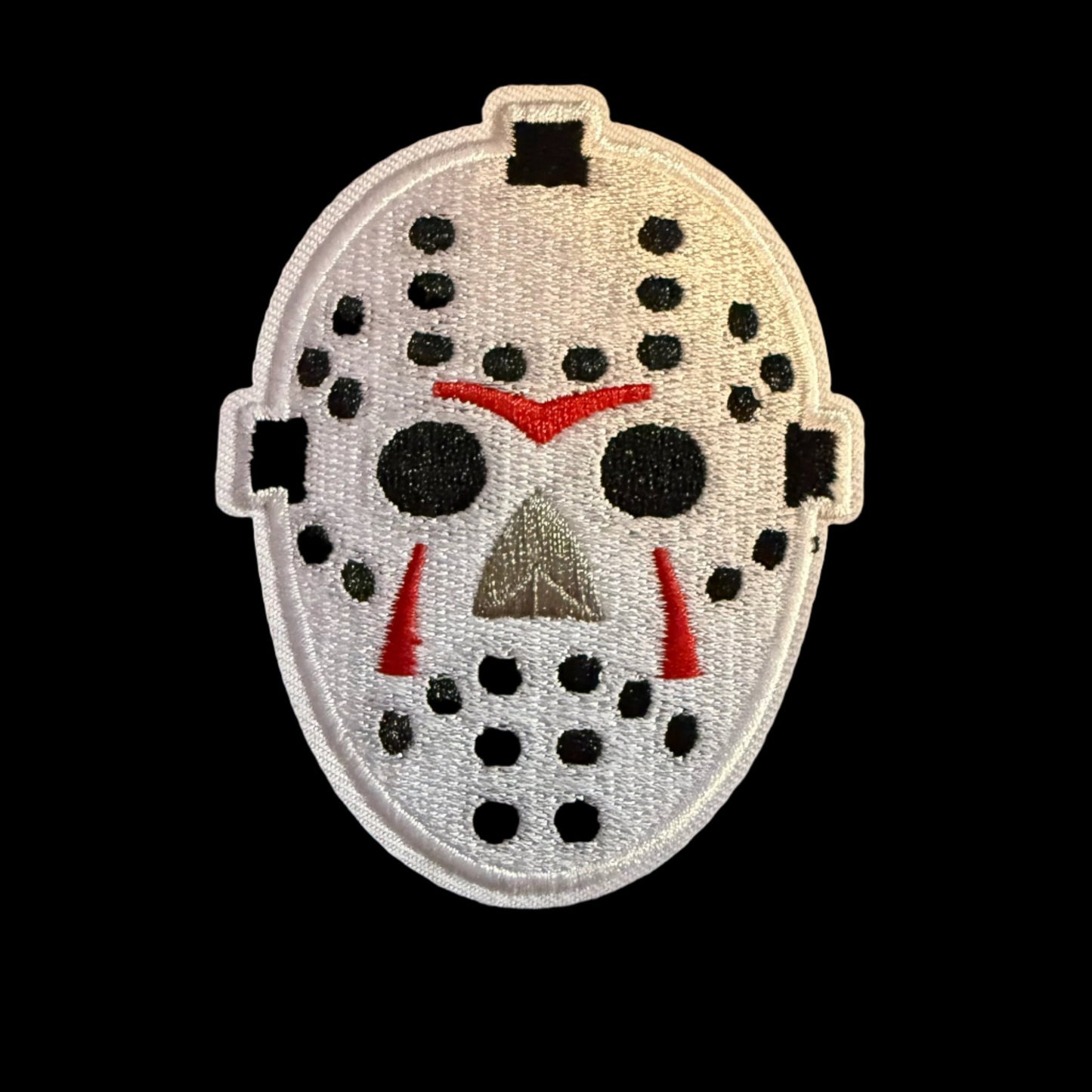  - Jason Mask Patch | Embroidered Patch | Horror | Punk from Crypto Zoo Tees