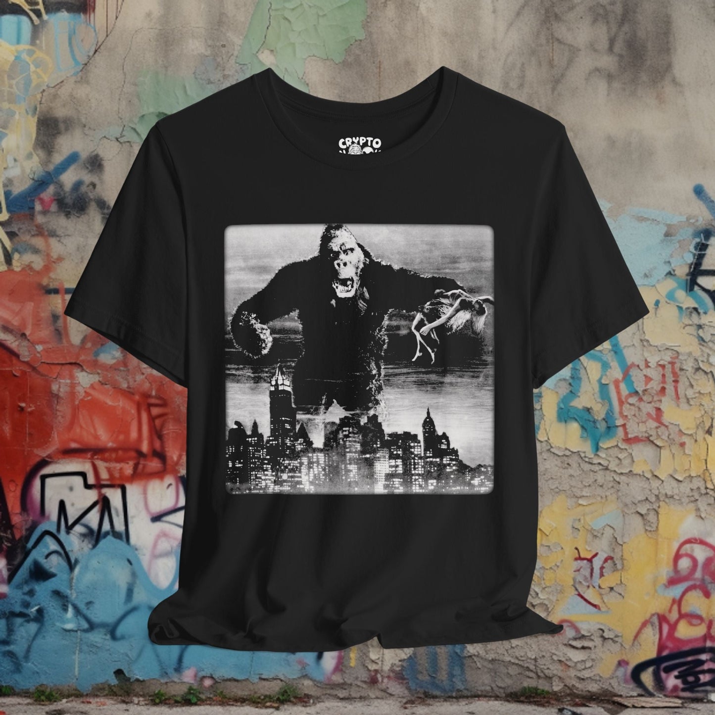 T-Shirt - King Kong Unisex Tee | Unisex T-shirt | Horror, Art & Artists | Punk, Goth from Crypto Zoo Tees