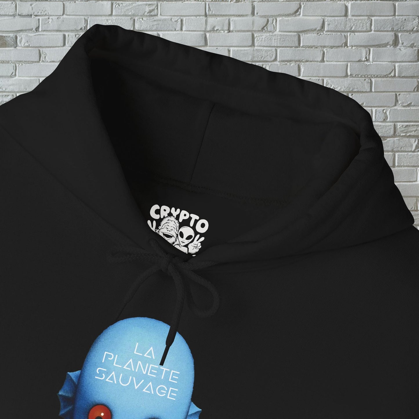 Hoodie - La Planète Sauvage | Hoodie | Hooded Sweatshirt from Crypto Zoo Tees