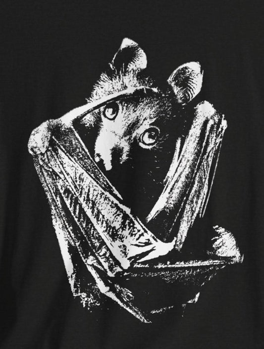 T-Shirt - Large Gothic Bat Graphic | Bella + Canvas Unisex T-shirt from Crypto Zoo Tees