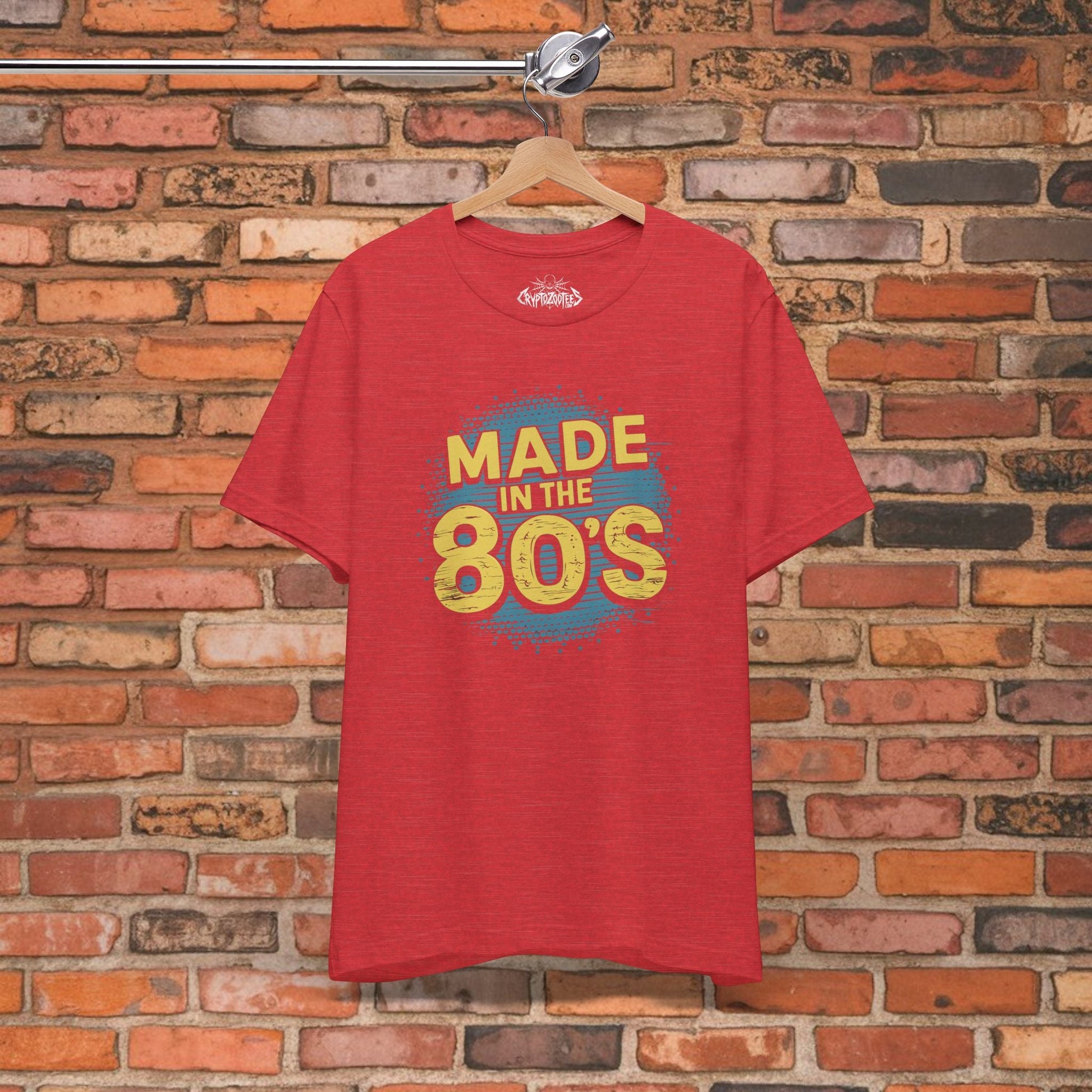 T-Shirt - Made in the 80's T-Shirt | Unisex T-shirt | Retro & Vintage | 80s Nostalgia from Crypto Zoo Tees