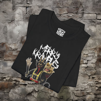 T-Shirt - Merry Krampus | Christmas | Bella + Canvas Unisex T-shirt from Crypto Zoo Tees