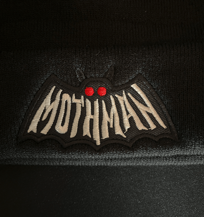  - Mothman Beanie Hat | Hats & Beanies | Mothman | Goth/Gothic from Crypto Zoo Tees