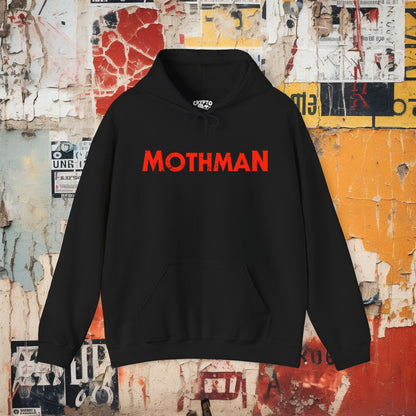 Hoodie - Mothman Halloween 2s hoodie Hooded Sweatshirt from Crypto Zoo Tees