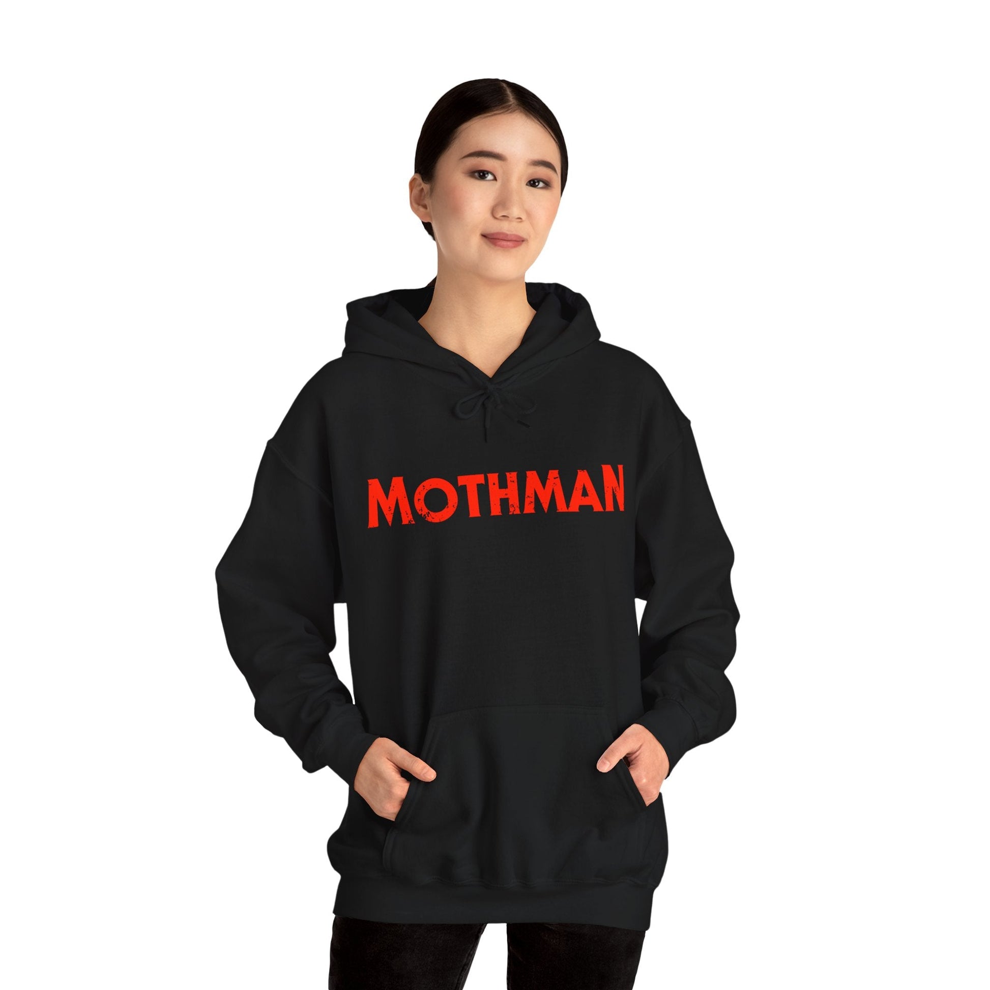 Hoodie - Mothman Halloween 2s hoodie Hooded Sweatshirt from Crypto Zoo Tees