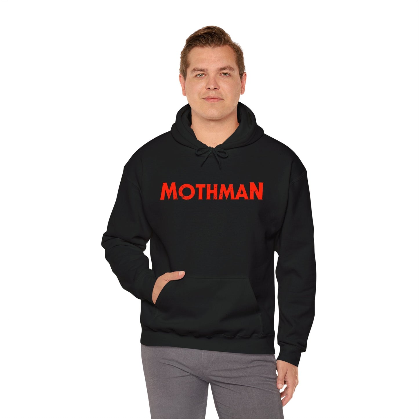 Hoodie - Mothman Halloween 2s hoodie Hooded Sweatshirt from Crypto Zoo Tees