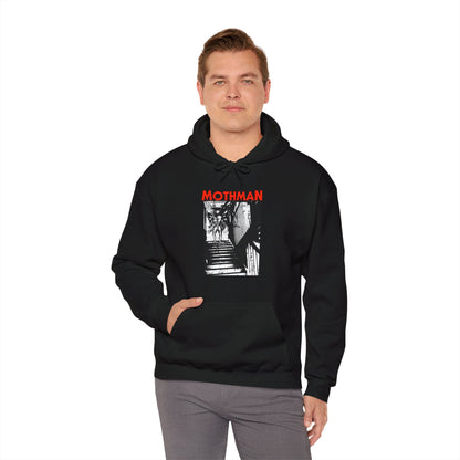 Hoodie - Mothman Halloween Single Sided Hoodie from Crypto Zoo Tees