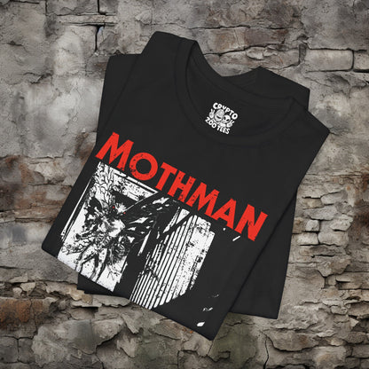 T-Shirt - Mothman Halloween T-shirt | Bella + Canvas Unisex T-shirt from Crypto Zoo Tees