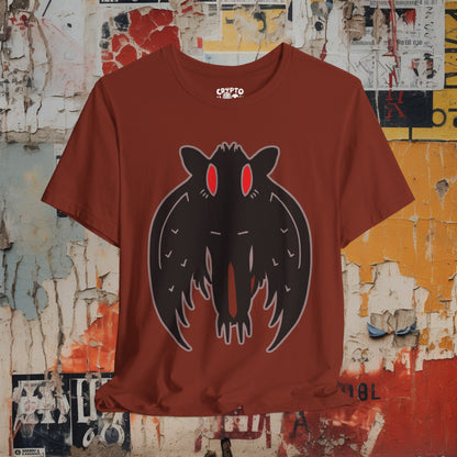 T-Shirt - Mothman Illustration Tee | Bella + Canvas Unisex T-shirt from Crypto Zoo Tees