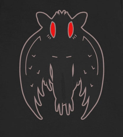 T-Shirt - Mothman Illustration Tee | Bella + Canvas Unisex T-shirt from Crypto Zoo Tees