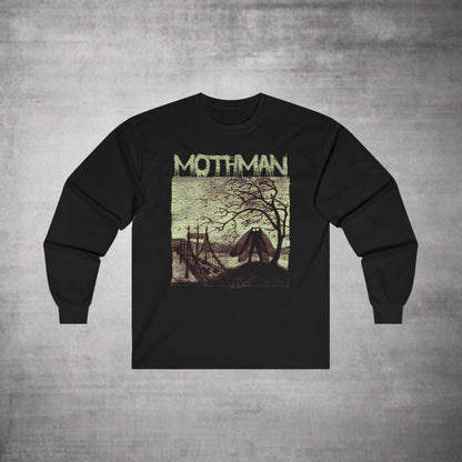 T-Shirt - Mothman Shirt | Mothman, Cryptids | Unisex Shirt, Ladies Tee, Tank Top, Long Sleeve, Sweatshirt, Hoodie from Crypto Zoo Tees